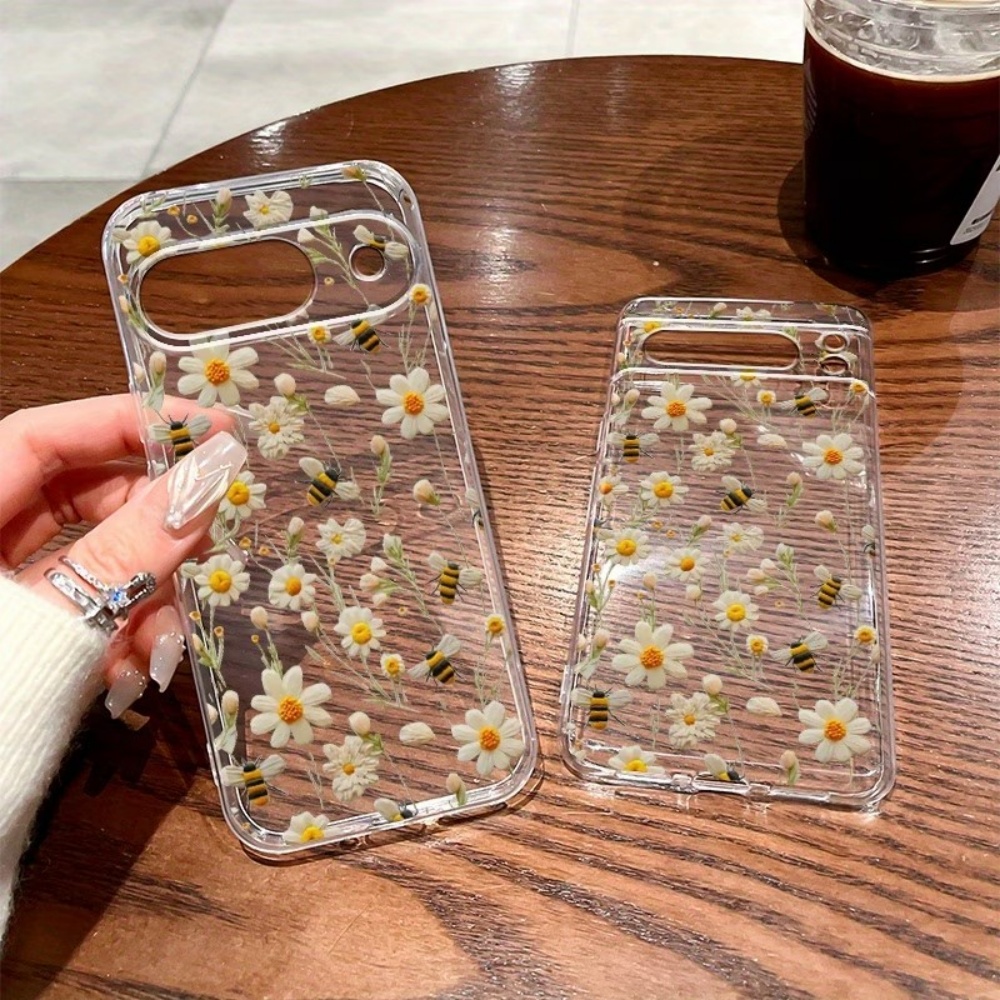 Cute Honeybee Flower Pattern S - огляд і ціна Phone Cases Pixel 9A