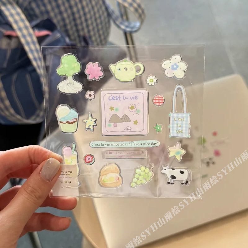 Puffy Jelly Stickers Viral Xia - огляд і ціна Phone Cases Viral